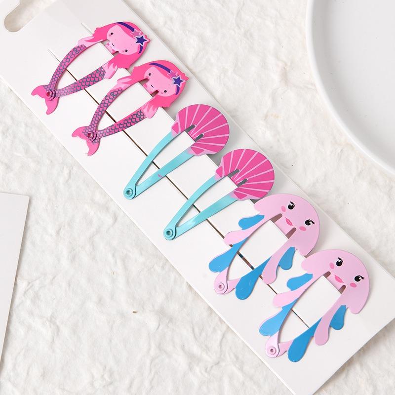 Cute Cartoon Fruit Hairpins Set Children Baby Girls Kid Kawaii Hair Clips Pin Barrettes Accessories Hairgrips Headdress Headwear