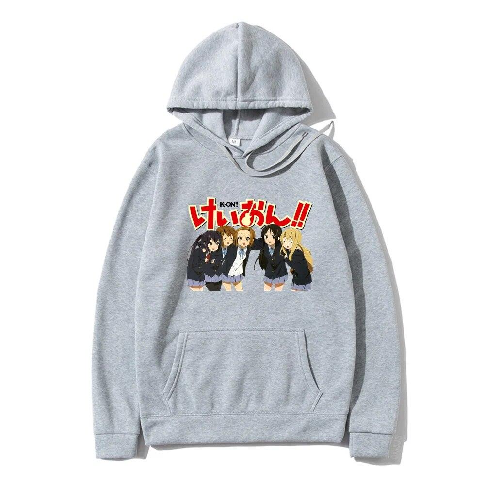 New Arrival K-ON 2D Unisex Hoodie printing Casual Fashion hall-match Hoodie Harajuku style Autumn Winter Unisex Street Clothes