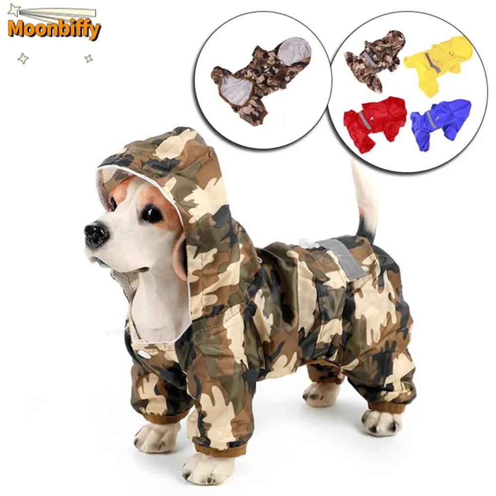 

Lässige Pet Hund Regen Mantel Welpen Kleidung Katze Regenmantel Wasserdichte Jacket Outdoor Regenbekleidung Haube Bekleidung Комбинезон для домашних животных