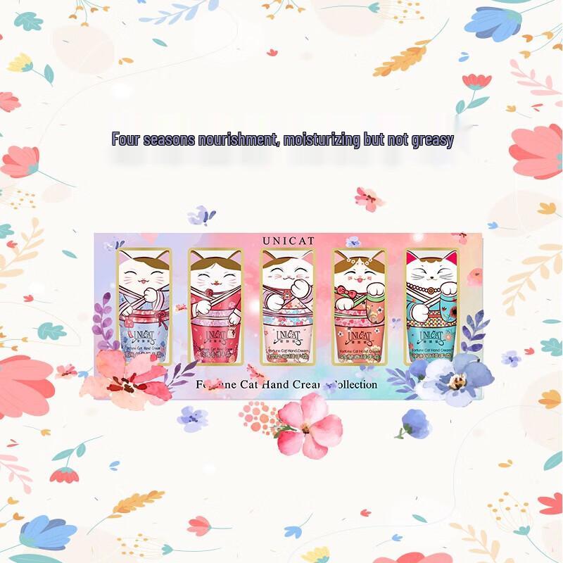 Face Changing Cat Scented Hand Cream Gift Set