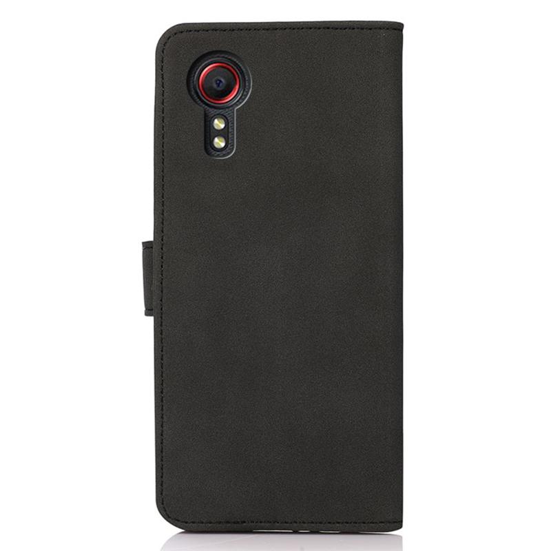 Für Samsung Galaxy Xcover7 Brieftasche Hülle Ständer Leder Handyhülle