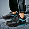 Leather Men's Cushioning Running Shoes for Men Big Size Waterproof Jogging Sports Shoes Non-slip Gym Sneakers Men Walking Shoes