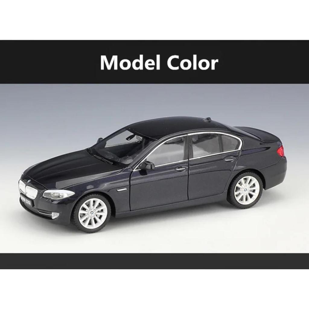 Welly 1/24 BMW 5 Series 535i Alloy Car Model Diecast Metal Toy Vehicles Car Model High Simulation Collection Childrens Toy Gifts