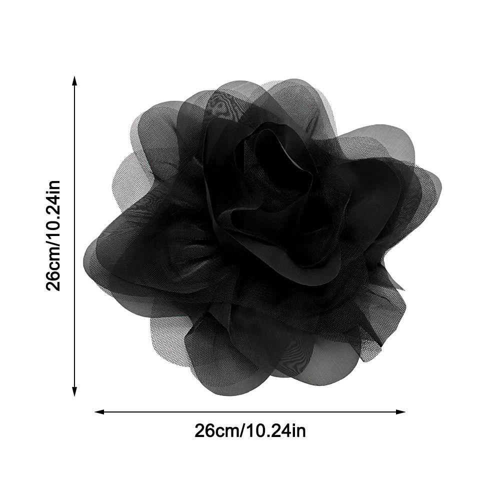 Multi-layer Yarn Vintage Lapel Pins Handmade Pin-Up Brooch Fashion Flower Brooch  for Women Girls