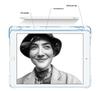 Acrylic Protective Case for Apple iPad 10.2/10.9/11 with Left Pen Slot and TPU Soft Edge