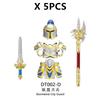 medieval Warcraft Strom Guard Featuring Arthas Accessories Scenes Building Blocks Figures Toy for Children Gifts DT8902 DT8904