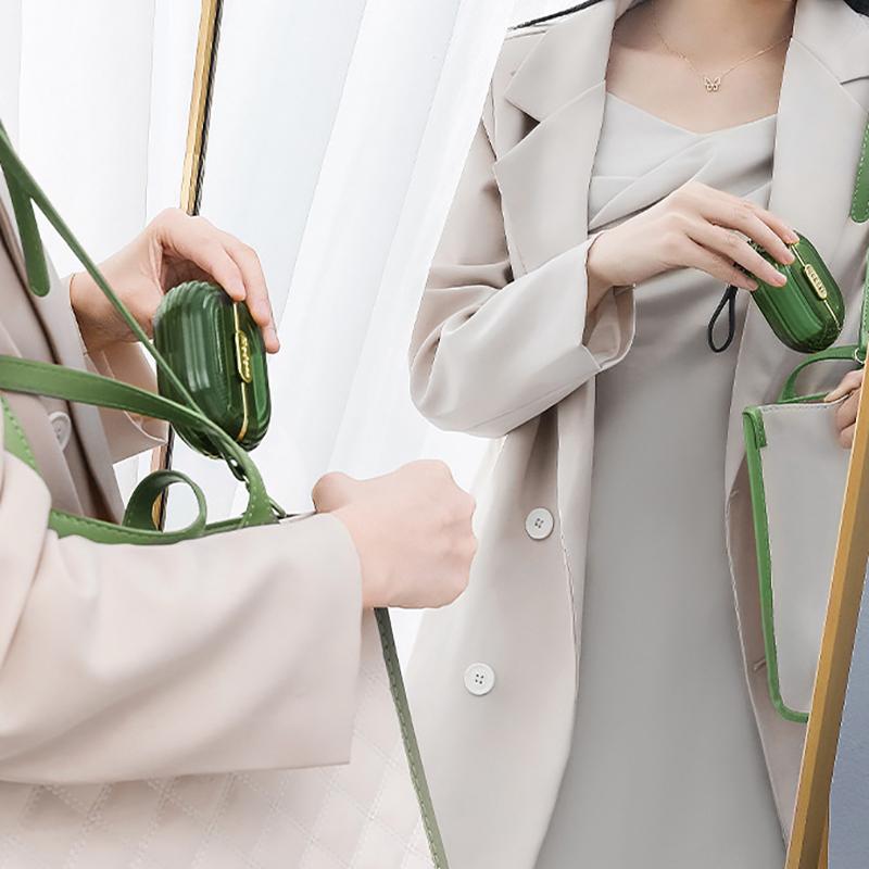 Şeffaf Çift Kafalı Lint Rulosu Çıkarılabilir Rulo Kapaklı Toz Kağıdı Mini Taşınabilir Giysi Çantası Lint Rulosu