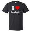 I Heart Peabody T-shirt - I Love Peabody Tee