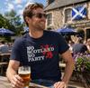 No Scotland No Party Graphic 2026 Tartan Army Scottish Football Tshirt 100cotton Unisexs Unisexs Popular Casual Tshirt Y2k Tops