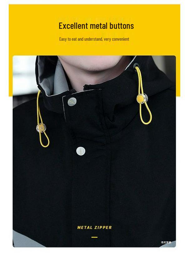 Stilvolle Kapuzenjacke im koreanischen Stil für Herren – Trendige lässige Übergangsjacke für Frühling/Herbst