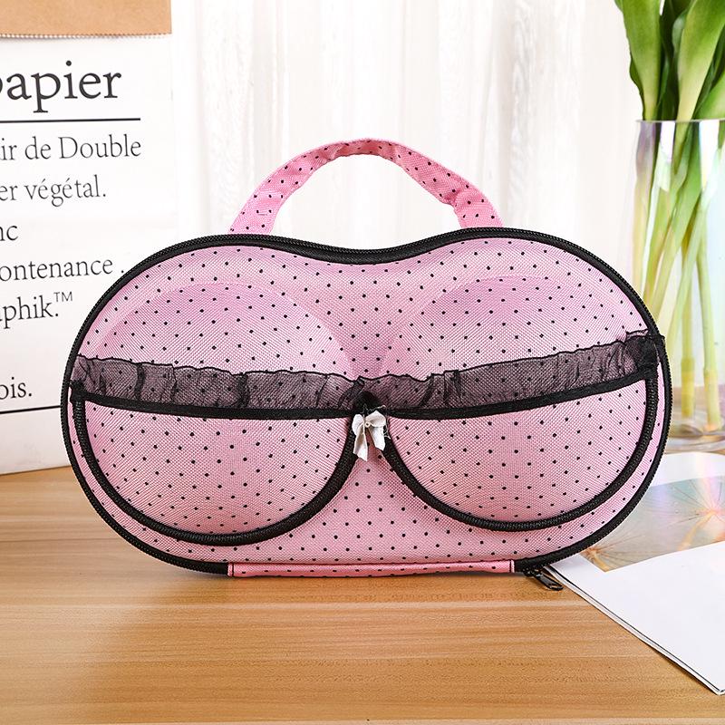

EVA Leopard Pattern Travel Bra Organizer for Women