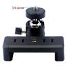 Universal Rotating Mobile Broadcast Tripod Stand with Overhead Shooting Clip