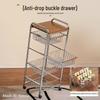 Chinese Style Multi-Layer Snack and Produce Trolley