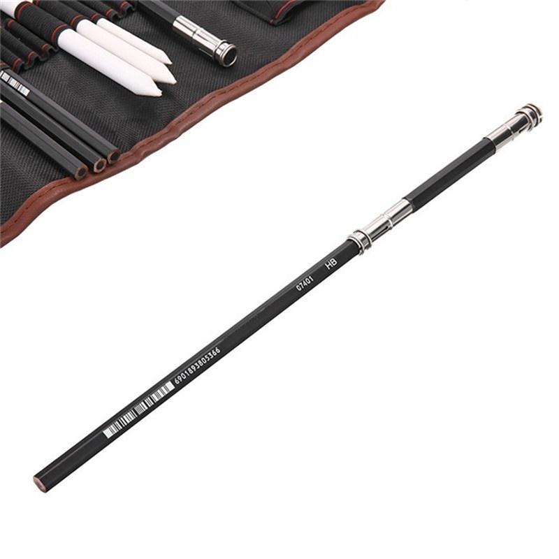 Set de creioane pentru schiță, 29 de bucăți Kit profesional de desen pentru schițe, creion din lemn, pungi de creion pentru studenți de pictori, rechizite de artă