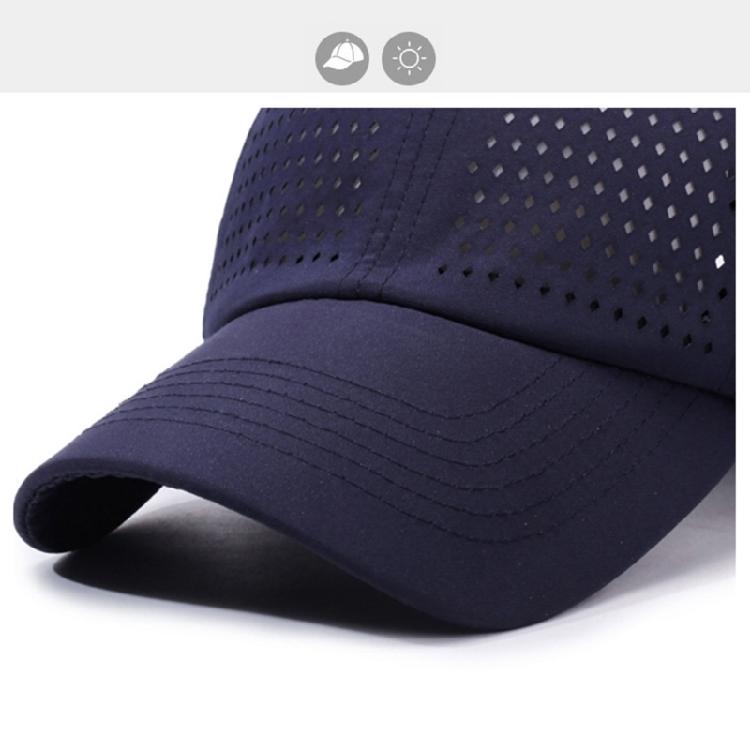 Ventilated Sport Sun Hat Quick Dry Fabric Unisex Adjustable Outdoor Hat 6 Color Variants