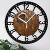 25cm Iron Wall Clock As a Focal Point for Kitchen or Dining Area