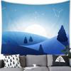 Cartoon Moon Stars Decorative Tapestry Office Living Room Decoration Home Wall Tapestry