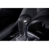 For Mazda CX-30 2020-2023 Carbon Fiber Center Console Gear Shift Knob Head Trim