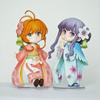 Anime Q Version Cardcaptor Sakura Tomoyo Figures Kimono GK Statue Collectible Kawaii Figurine Desktop Decor Gift For Anime Lover