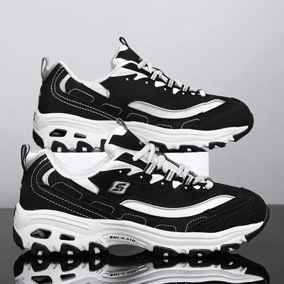 Classic Black Casual Sneakers Men Chunky Shoes Designer Sneakers Women Running Male Shoes Man Platform Trainers Shoes for Men