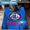 Custom Name AREMA Crest Design Rug Game Carpet, Floor Mat for Bedroom Living Room Entryway Rug, Home Decor Idea Gift for Christmas birthday