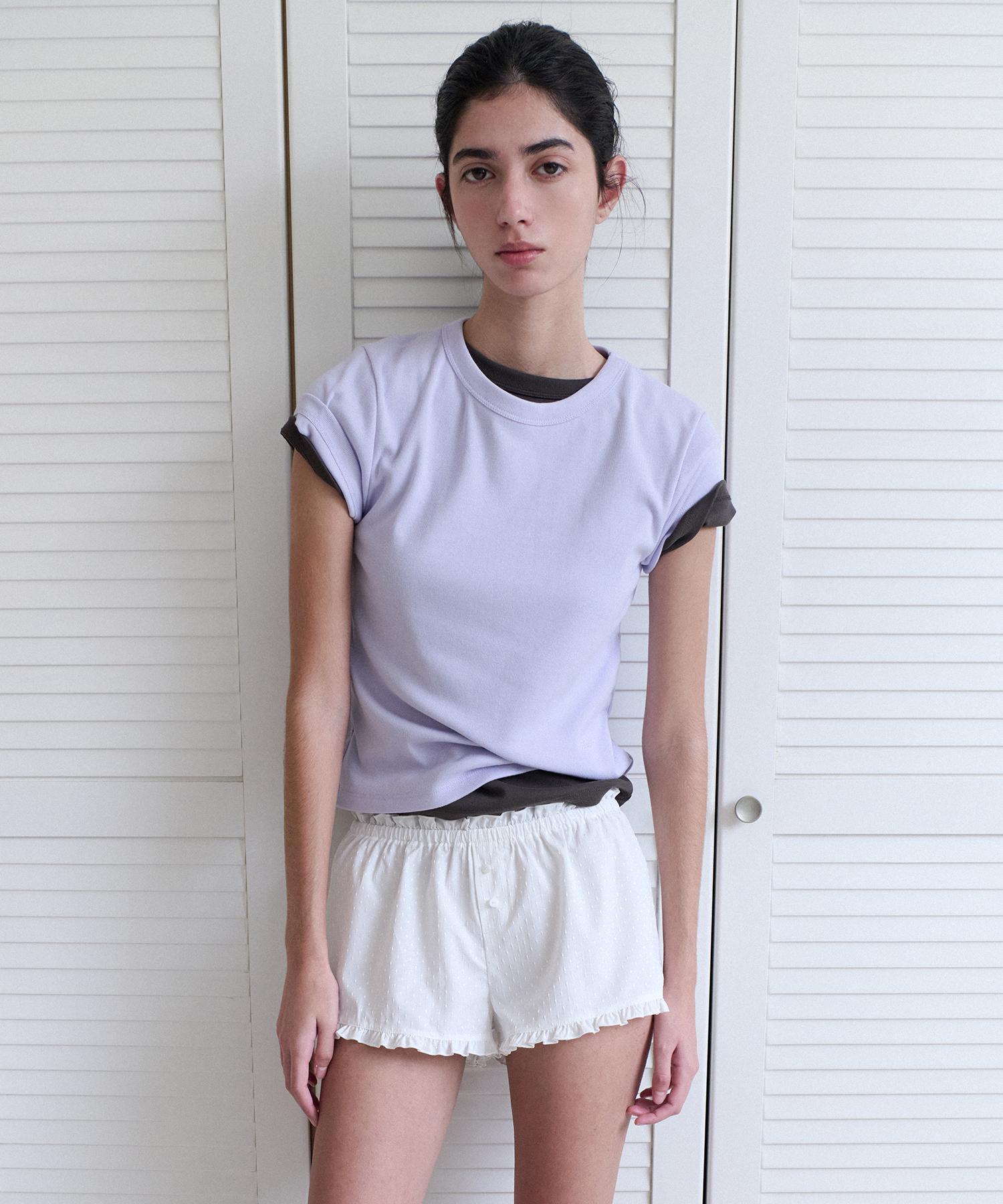 Annies Bessette Half Tee (Lavender) Lavender
