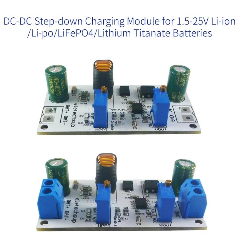 SD29AJTC Li-ion Li-po LiFePO4 Lithium Titanate Multifunctional Battery Charger 1.2-25V Output 80W 1-6Cells MPPT Solar Controller