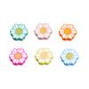 5 Stück/Los 23*24,6mm Acryl Gänseblümchen Form Lose Abstandshalter Perlen für DIY Schmuckherstellung Halskette Armband Zubehör