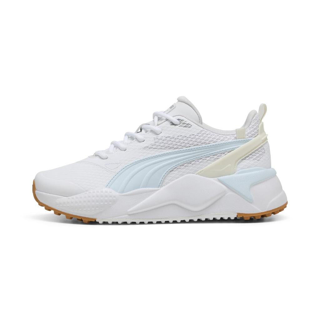 Golf Shoes Efect WMNS PUMA Blue Cm [PUMA] GS-X Women's White/Warm White/Icy 24.0