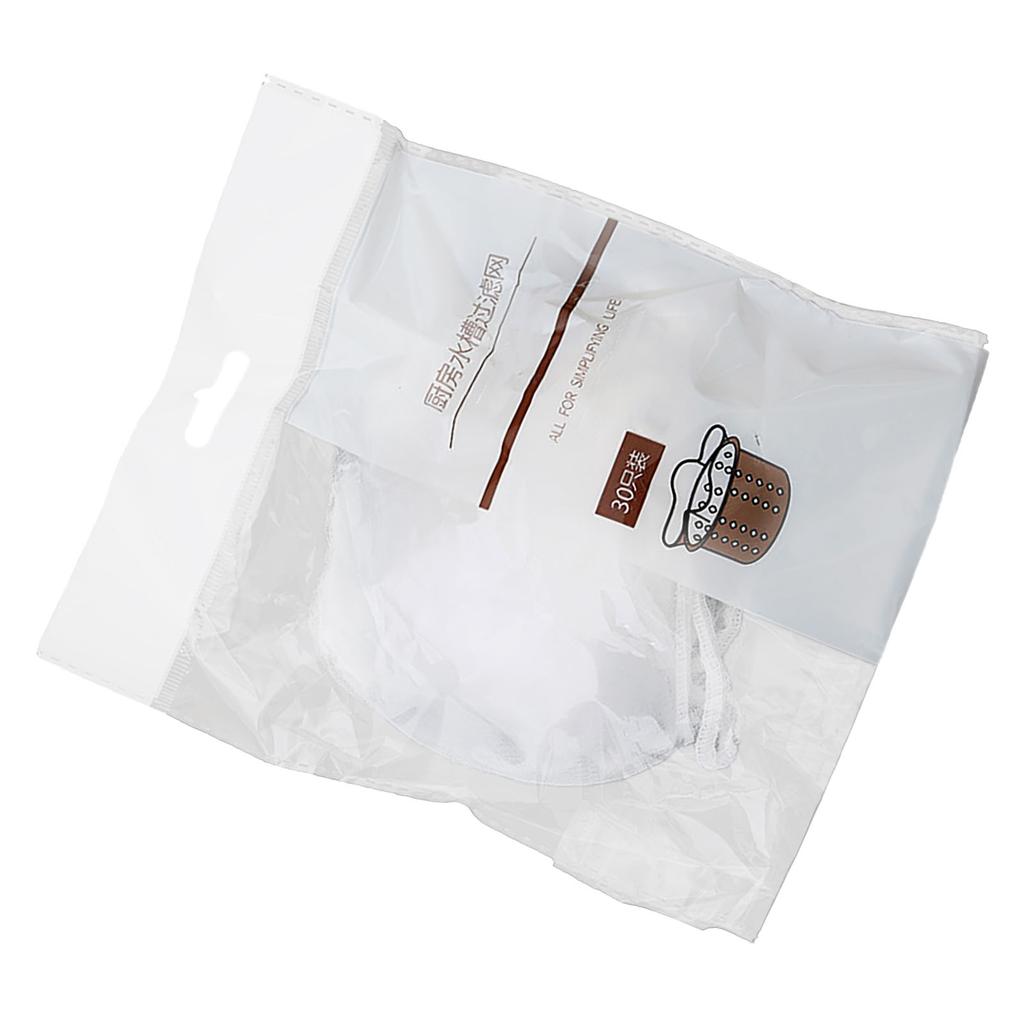 Küchenspüle Müllfilter Netz Polyester Hohe Dichte Einweg Elastisch Geruchlos 30 STÜCK