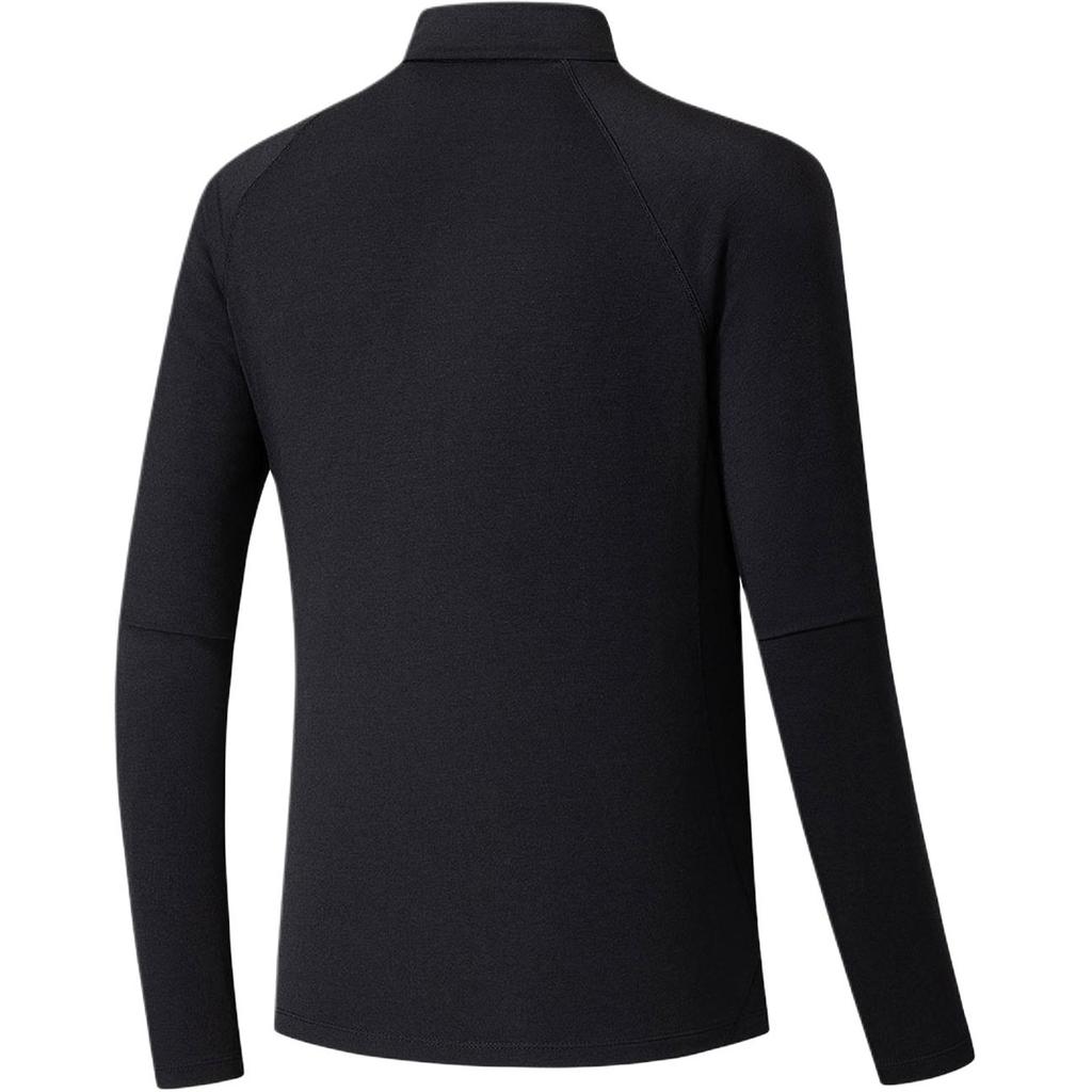 Anta Champion All-Weather Series Comfortable Simple Stand Collar Warm Long Sleeve Knit Top Women Tops 162540403-3