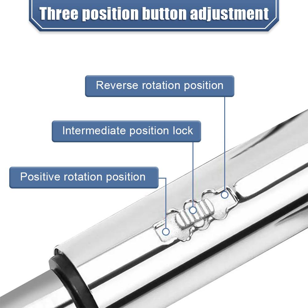 Adjustable Silver T-handle Ratchet Tap Holder Wrench Set Hand Tools With 5pc M3-m8 Machine Screw Thread Metric Plug T-shaped Tap