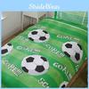 Football Shoot Goal Kids Duvet Cover With Active Dye Print For Bedroom Use