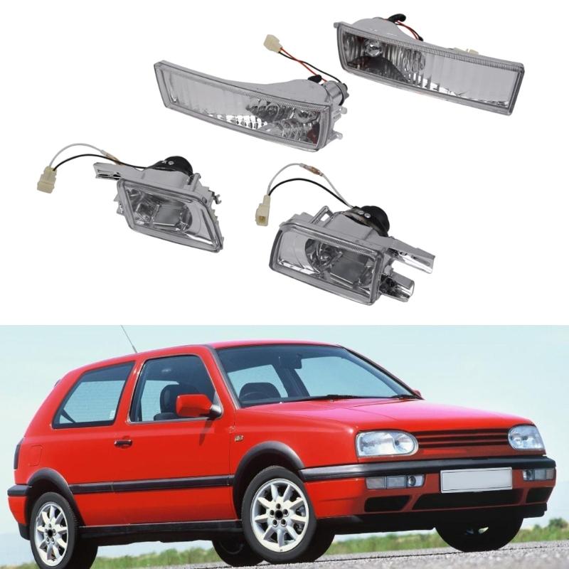 Led Parking Side Marker Turn Signal Light Sequential Blinker Light 1HM941778 1HM941777 for MK3 Golf 1993-1998
