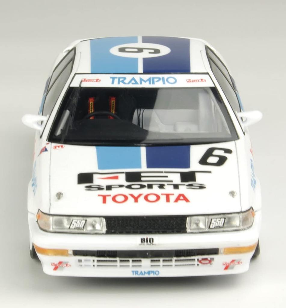 Rennserie Toyota Corolla Levin AE92 1989 JTC SUGO Plastikmodellbausatz PN24039 PLATZ/NuNu 1/24 (Geformte Farbe)