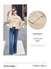 Women's 2025 Spring Fashion Loose PU Leather Jacket, Casual Top Z8803