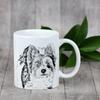 Biewer Yorkshire Terrier - Cup with a Dog, Cute Cup with Graphics, a Gift with Your Photo from the Art-Dog Brand