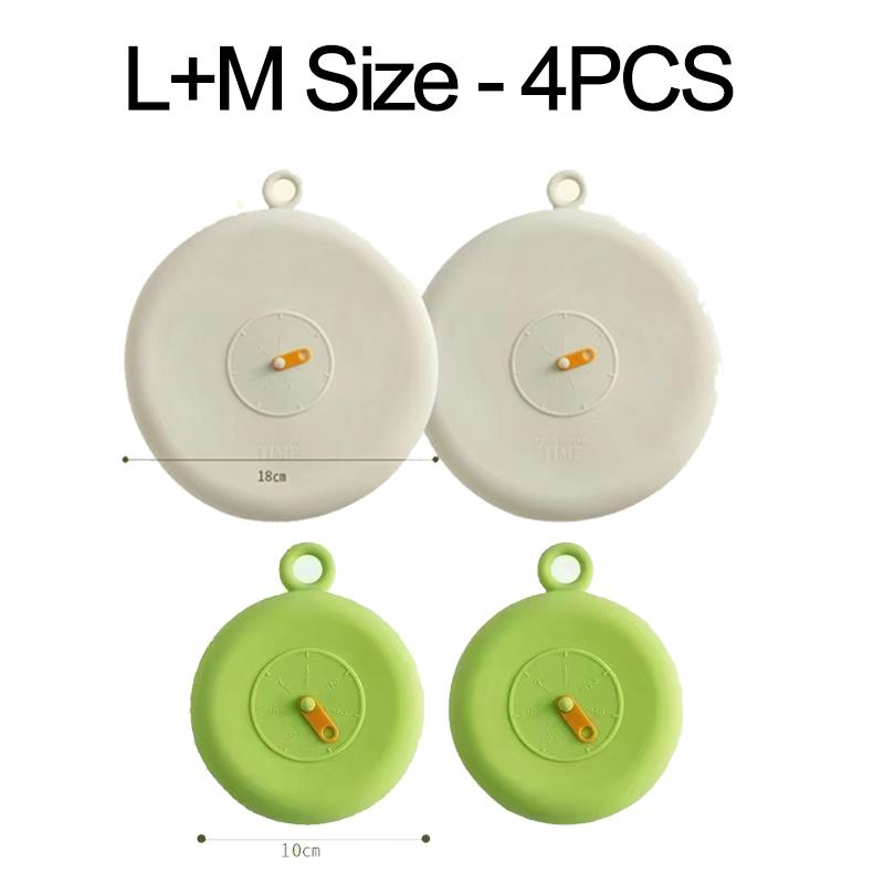 Utensilios de Cocina de Silicona Conservación Fresca Elástico Universal Tapa de Bol Refrigerador Horno Microondas Sellado