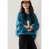 VICTORIA&VERA Women's Little Duck Jacquard Knit Sweater