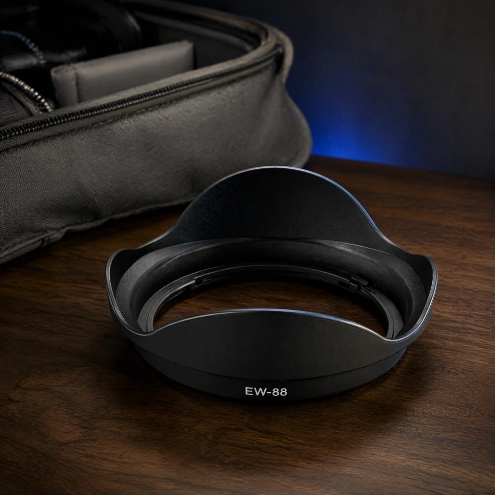 EW-88 Lens Hood Plastic Reversible Lens Hood Durable Bayonet Mount Lens Hood Photographers