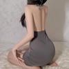 Women's Pajamas with Bra Thickened Slim Sexy Girls' Wear Sexy Slim Dress Suspender Nightgown Women