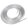 25ft 7.62M Car Roll Tube Coil of 1/4" OD Steel Zinc Brake Pipe Hose Line Piping Tube Tubing Anti-rust + 16PCS Tube Nuts Fittings