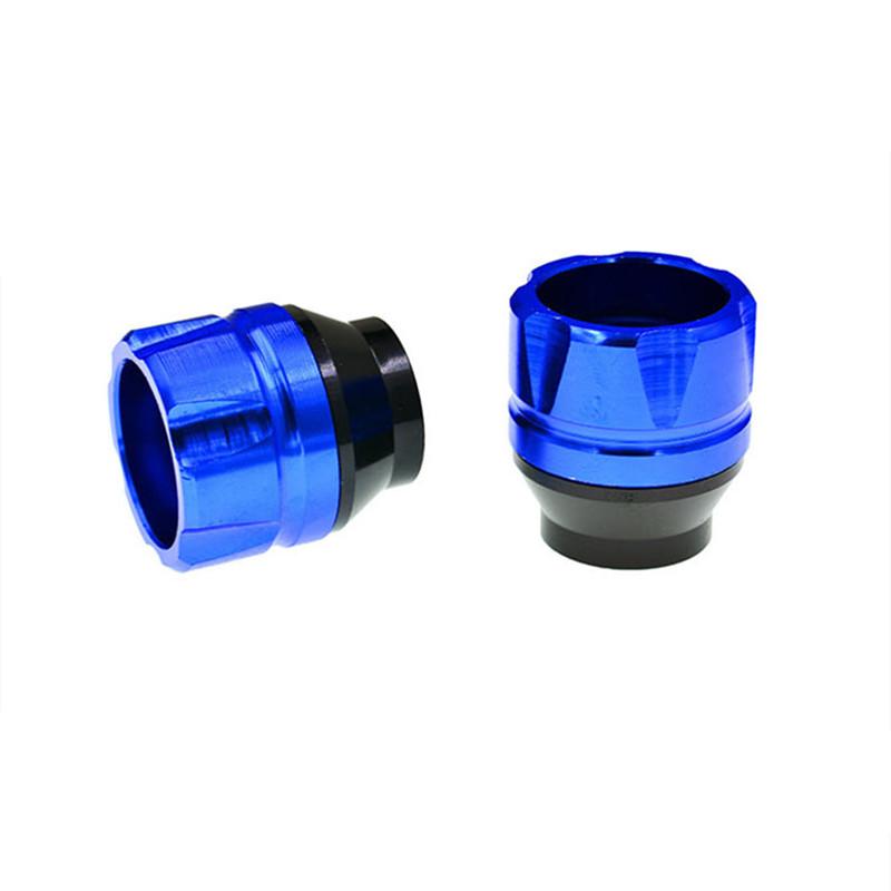Aluminum Alloy Buffer Anti Collision Cup Front Fork Cup 13mm Wheel Protection Motorbike Crash Pads Motorcycle Frame Sliders Moto