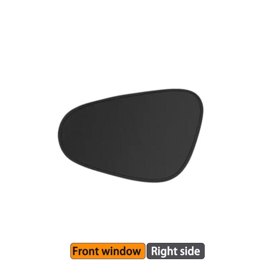 Car Side Window Self-priming Sunshade Cover Car Sunshade Inside Electrostatic Adsorption Side Curtain Car Hot Shield Screen Anti-Glare Protec