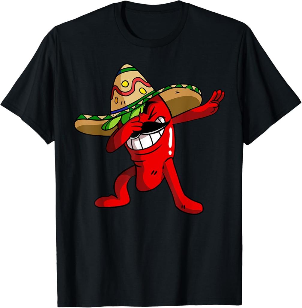 Dabbing Chili Pepper Shirt, Chili Today Hot Tamale T-shirt Unisex T-Shirt