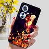 Phone Cover for OPPO Reno11 F 5G Case Black Silicone TPU Fashion Marble Print Shells for Oppo Reno 11F Protective Capa Soft Bags