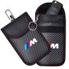 RFID Shielding Pocket Car Key Case Signal Blocker Bag For BMW M Emblem E46 E36 E34 F10 E90 F30 E60 F30 E53 E30 E92 E87 Accessory J5UJD