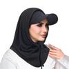Stretchy Sun Protective Hooded Neck Cover And Cap Combo For Men Women Moisture Wicking Design