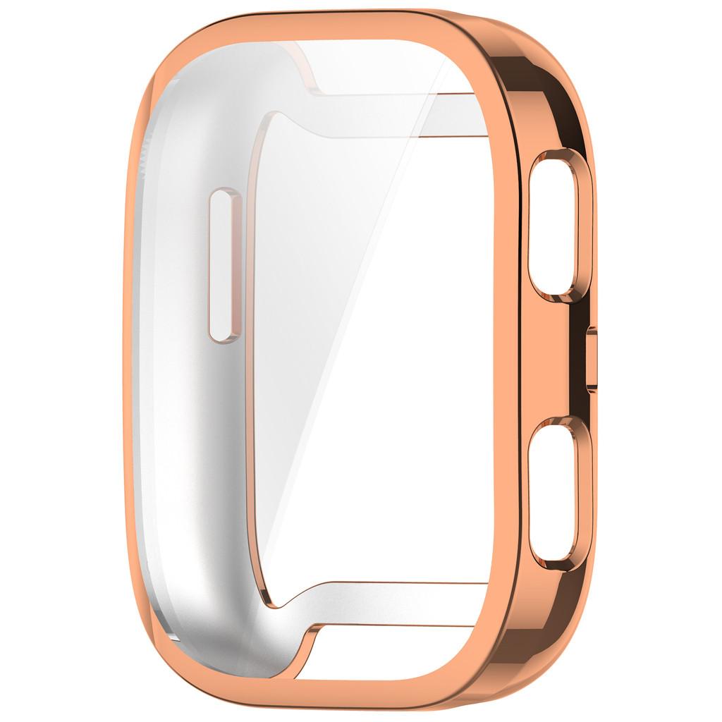 Weiche TPU-Hülle für Amazfit Bip 6 Schutz Vollbildschutz Galvanisierte Schutzhülle Transparent auf Amazfit Bip6