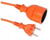 Garden Extension Cord 1-Socket 15M 2X1 Plastrol